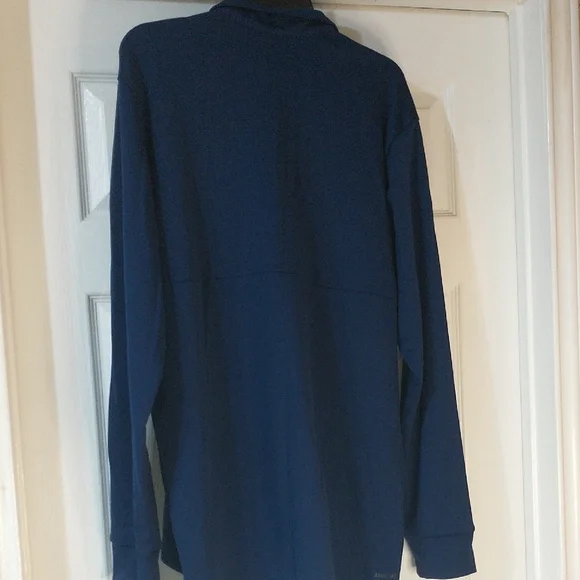 Adidas Louisville Cardinals Blue Half-Zip Jacket with Red Logo NWT - Picture 10 of 10